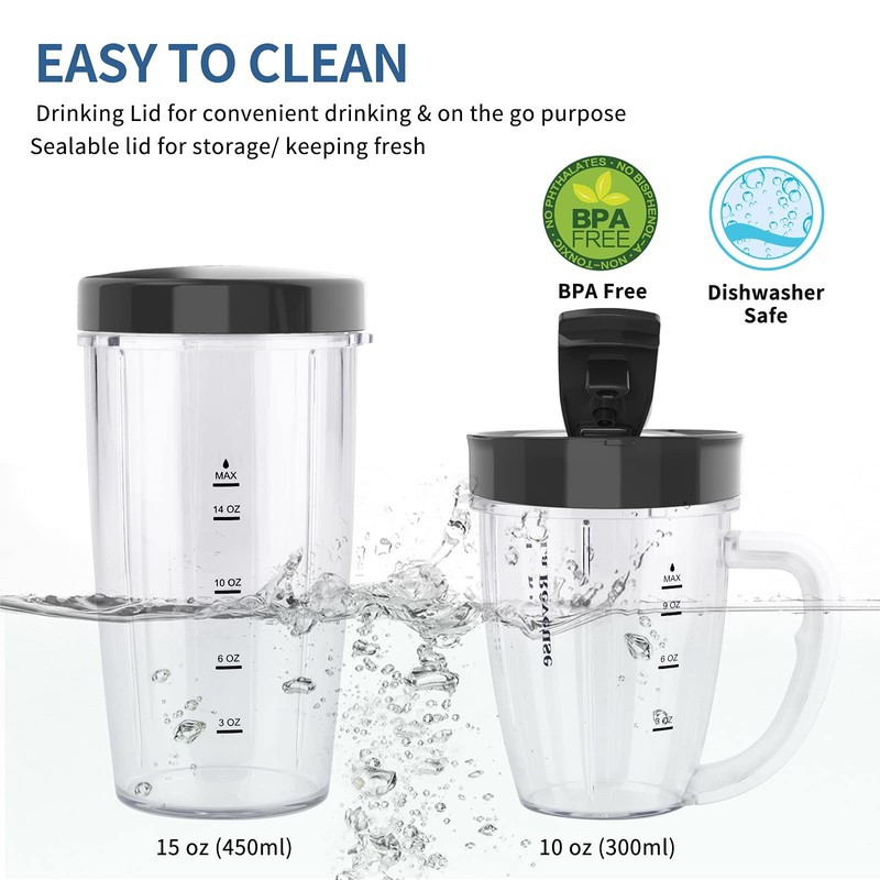 La Reveuse Personal Size Blender 250 Watts Power for Shakes