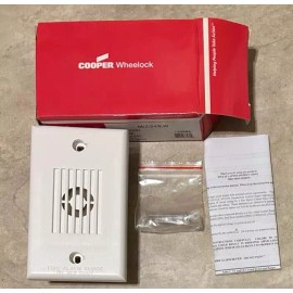 Wheelock Cooper Wheelock MIZ-24S-W 16-33 V DC WHITE FIRE ALARM HORN NEW in Box QUANTITY