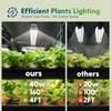 FREELICHT 2 Pack 4FT LED Grow Light, 40W (250W Equivalent),