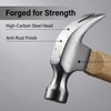 Claw Hammer Small Mallet Hammer with Wood Handle and Alloy