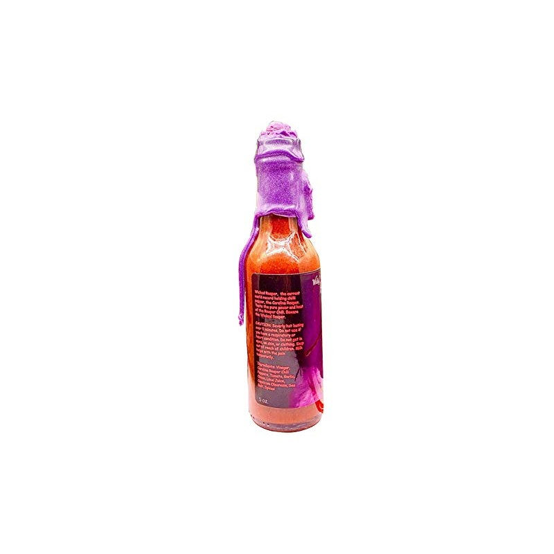 Wicked Reaper Reserve Carolina Reaper Hot Sauce – Purple Edition,