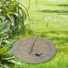 Whitehall Products Frog Sundial, Copper Verdi