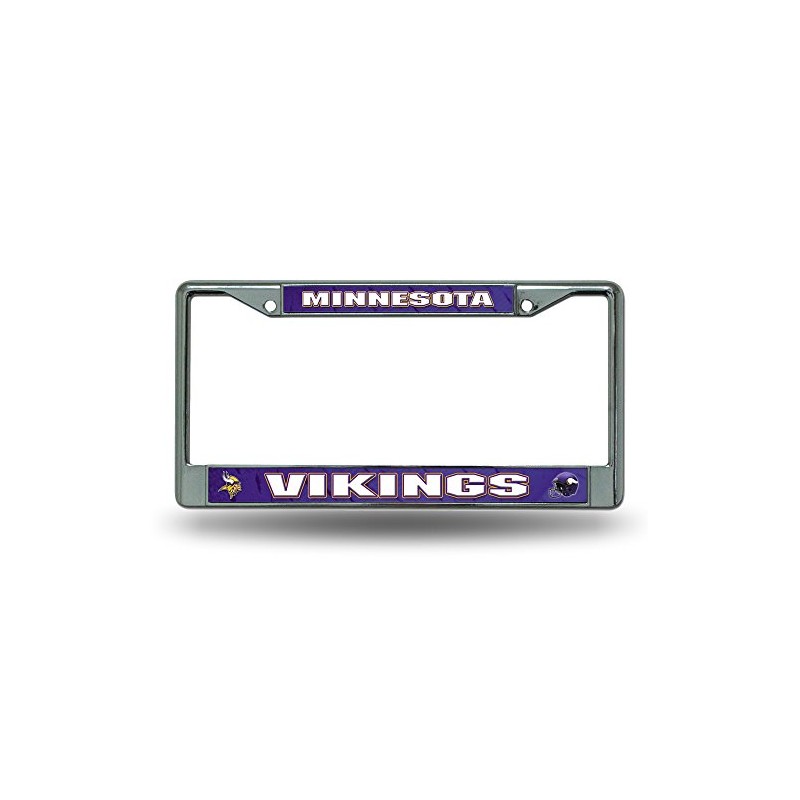 Rico Minnesota Football Vikings - Marco de matrícula de metal