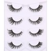 False Eyelashes Fox Eye Lashes 6D Wispy Eyelashes Natural Look