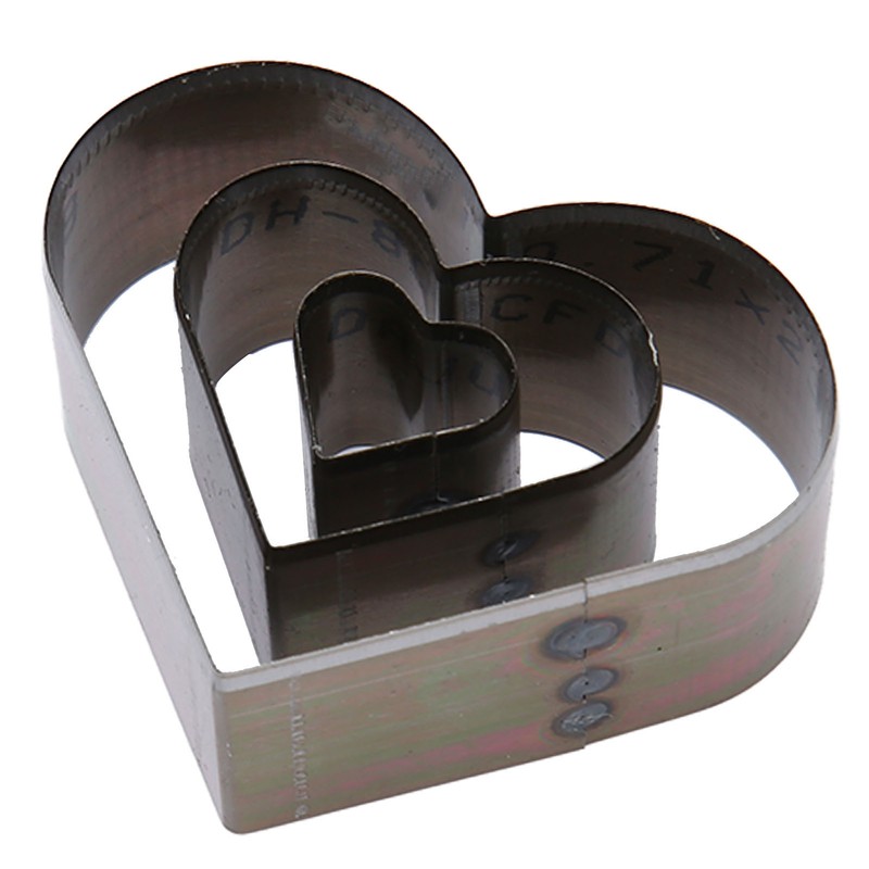Punching Die Cutter Heart Shaped High Carbon Steel DIY Leather
