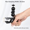 UTEBIT Dual Ball Head Cameras Clip for GoPro, with 1/4''