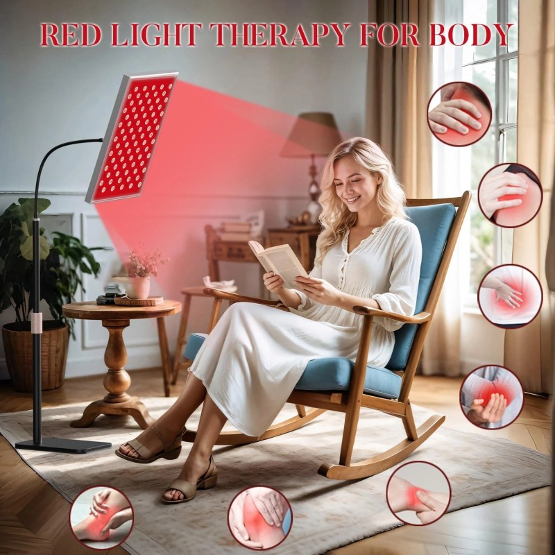 Red Light Therapy for Body, Infrared Light Therapy Panel with