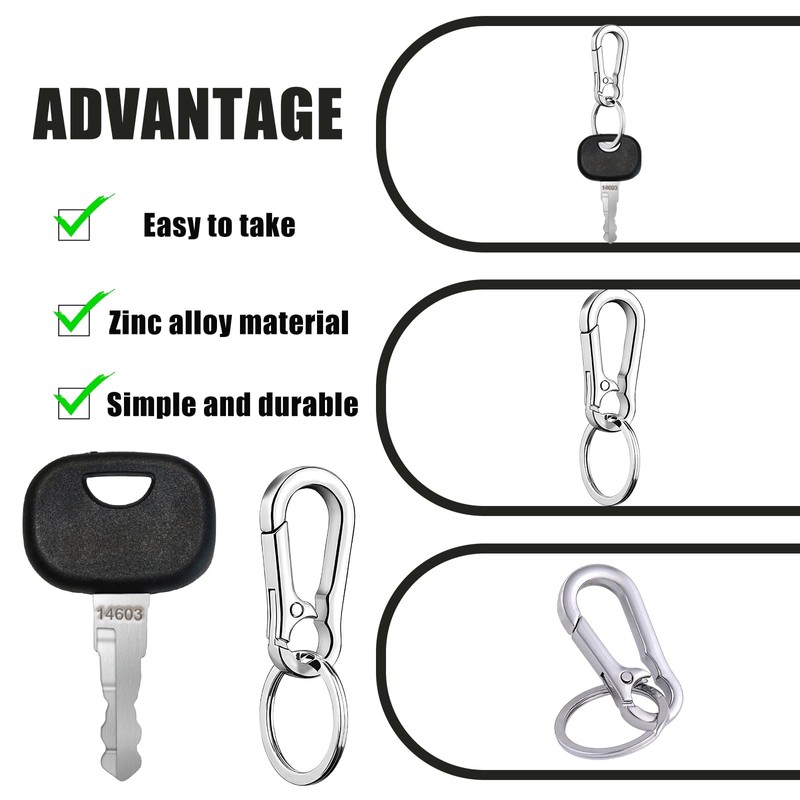 10 pieces 14603 ignition key construction machinery keys: universal construction