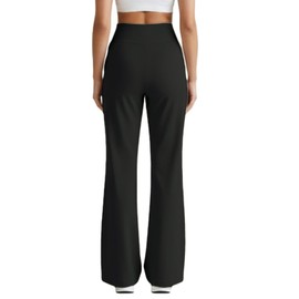 gaimoliso Wide Leg Yoga Pants Women Cozy High Waist Comfy Sports Athletic Casual Loose Lounge Pants with Pockets Black