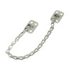 MG-S 12-Inch Long Transom Chain for Windows & Doors (Satin Nickel)