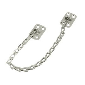 MG-S 12-Inch Long Transom Chain for Windows & Doors (Satin Nickel)