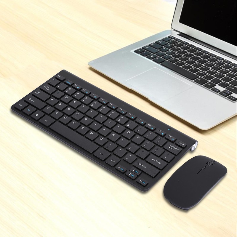Wireless Keyboard Mouse Set Ultra Thin Mute Mini Home Office