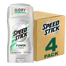 Speed Stick Speed Stick Men's Deodorant, Fresh, 3 Ounce, 4 Pack