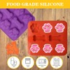SAGOOITS 2 Pack Puppy Dog Paw and Bone Shaped 2
