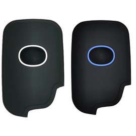 REPROTECTING Silicone Rubber Key Fob Cover Compatible with 2005-2017 Lexus CT200h ES350 GS300 GS350 GS430 GS450h GS460 is F IS250 IS350 LS460 LS600h LX570 RX350 (Black Black)