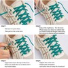 anan520 Tieless Elastic Shoe Laces, Elastic Shoelaces for Kids &