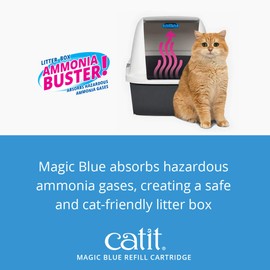 Catit Magic Blue Cat Litter Box Air Purifier
