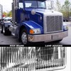 Hpdmauto Headlight Assembly fit for Peterbilt 385/377 Trucks Halogen Headlights