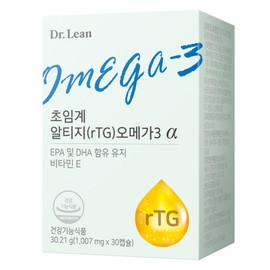 Dr.Lin Genuine Supercritical Altige Omega 3 Alpha, 30 tablets, 1 unit / 닥터린 정품 초임계 알티지 오메가3 알파, 30정, 1개