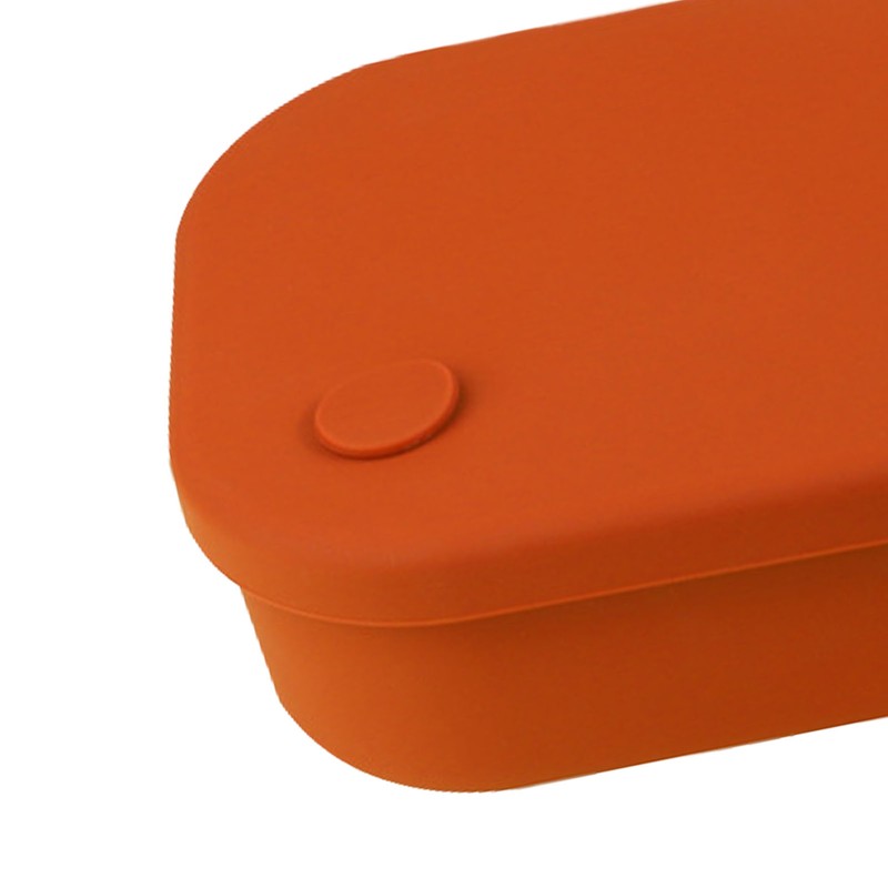 Silicone Lunch Box Microwave Safe Reusable Leakproof Food Storage Container
