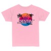 Vacation Destin Florida Toddler Kids T-Shirt 3T Light Pink