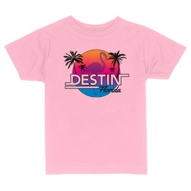 Vacation Destin Florida Toddler Kids T-Shirt 3T Light Pink
