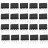 ECSiNG Pack of 100 8-Pin Dual Operational Amplifier Low Power