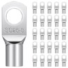 20 Pcs Cable Lug Terminals Connectors M8, SC25-8 Uninsulated Copper