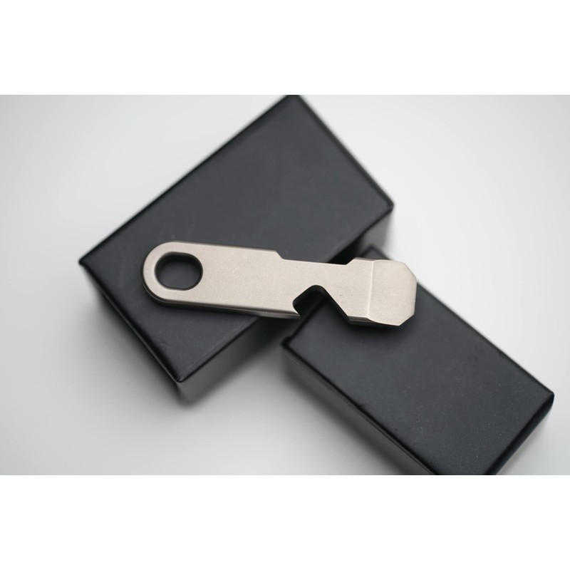 QuickPry Bottle Opener Mini Everyday Carry Pry Bar Tool, For