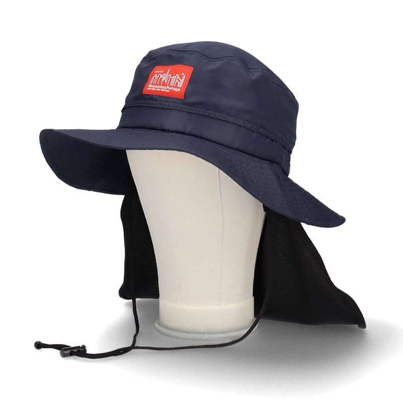 Manhattan Portage Sunshade Logo Adventure Hat with Sun Shade Box