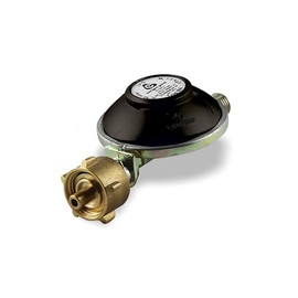 Enders® Gas Pressure Regulator with Integrated Hose Break Protection EFV 50 mbar, 1.5 kg/h, Connection G 1/4 Inch LH, 1102, Silver