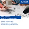 Wiseta TN760 Compatible Toner Cartridges Replacement for Brother TN-760 TN730