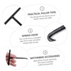 ULTECHNOVO 2pcs Motorcycle Exhaust Spring Hook Tool Heavy-Duty Puller for