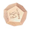 Date Night Decision Dice,Family Friends Gathering Wooden Activity Dice -