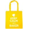 Hippowarehouse Keep Calm I'm a Baker Tote Shopping Gym Beach