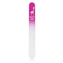T-Rex Baby Nail Friendly Baby Shower Gift Glass Nail File Blue Giraffe Pink