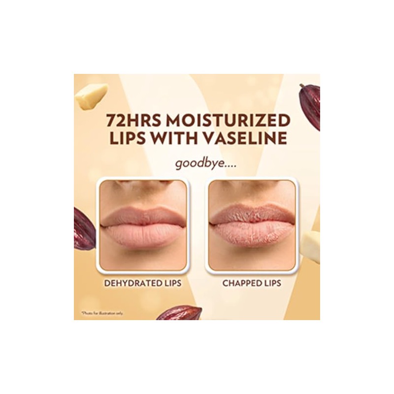 Vaseline Lip Therapy, Cocoa Butter , 0.25 Ounce