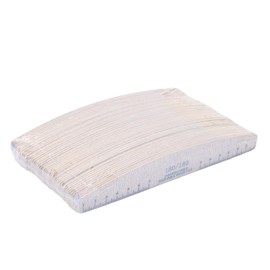 50PCS 180/180 Grit Nail File Reusable Washable Professional Nail Care Tools for Manicure Pedicure