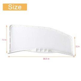 WP37001142 Dryer Lint Filter Compatible with Whirlpool Amana Dryer Lint Screen,Replace AP6008778,37001142A, 40124401,37001142