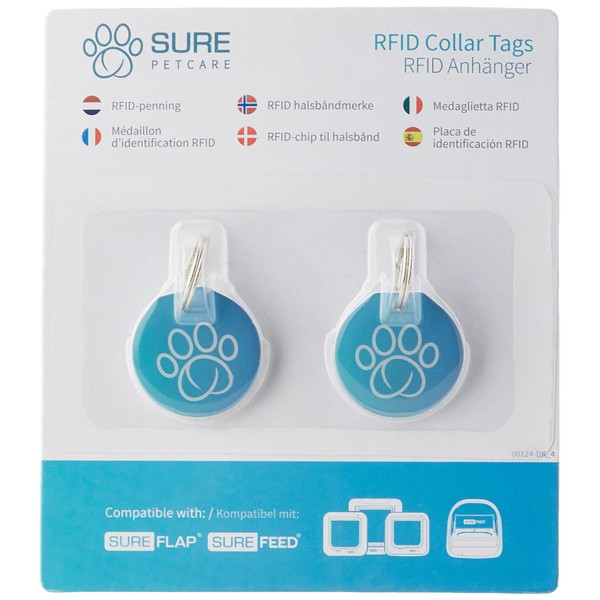 Sure Petcare RFID Collar Charm Compatible with SureFlap and SureFeed