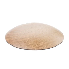 WY Wooden Door Stopper, Barrierless, Stylish, Cats, Dogs, Scandinavian Pets, Kid-Friendly, Natural Wood, Durable, Rubber, Indoor, Stylish, Interior, Kids, Elderly, Elderly, Made in Japan (Chestnut)