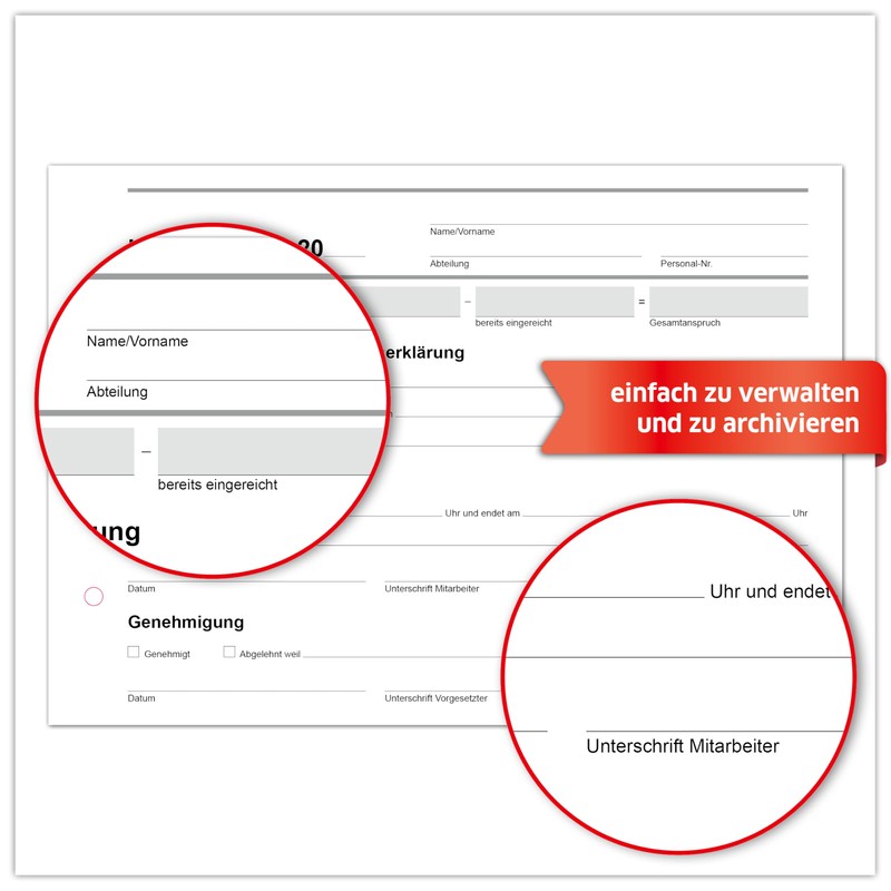 PRIMUS PRINT Holiday Application - DIN A5 Landscape, 2 x