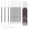 AAED Pack of 60 Ballpoint Pen Refills, Ballpoint Pen Refills,