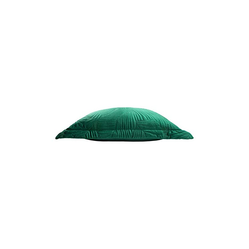 Paoletti Palmeria Cushion Cover, Emerald, 60 x 60cm