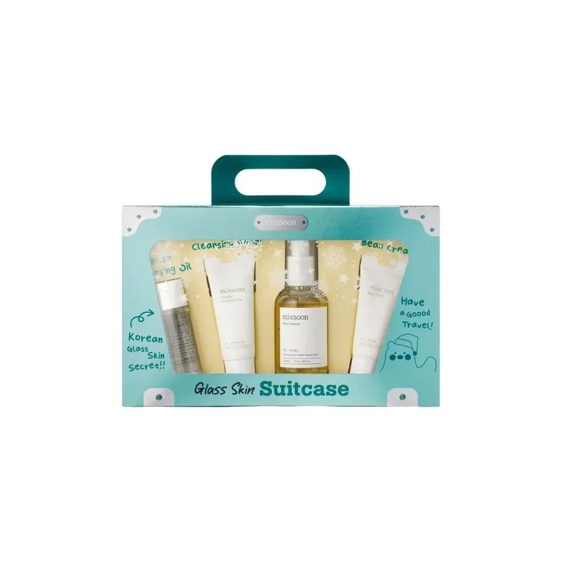Mixsoon Kit 4 Pasos Glass Skin - Cosmética Coreana
