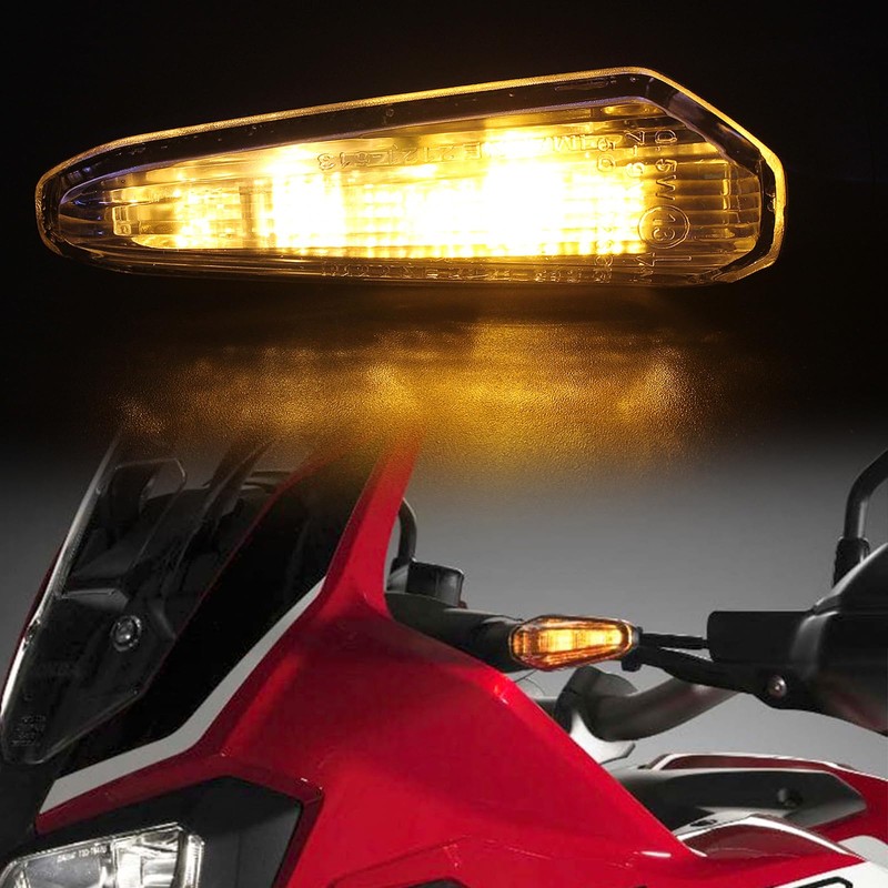 GIDIBII Motorcycle Front or Rear Turn Signal Indicators Compatible with
