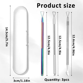 Styquenzer 3 Pcs Scratch off Tool Lottery Ticket Scratcher Tool Lottery Ticket Holders Metal Scratcher Tool Lotto Scratcher Tool Scratch off the Hard to Remove Pin Numbers on Present Cards