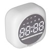 P12 Bluetooth Clock Speaker Wireless LED Mirror Portable Dual Alarm