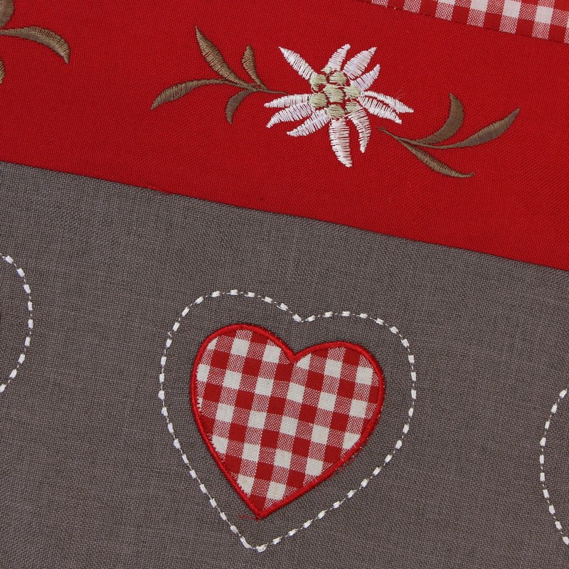 FRANK FLECHTWAREN Table runner Alpenglück