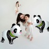 Walking on Wheels Panda Large Mylar Foil Balloons Jungle Safari